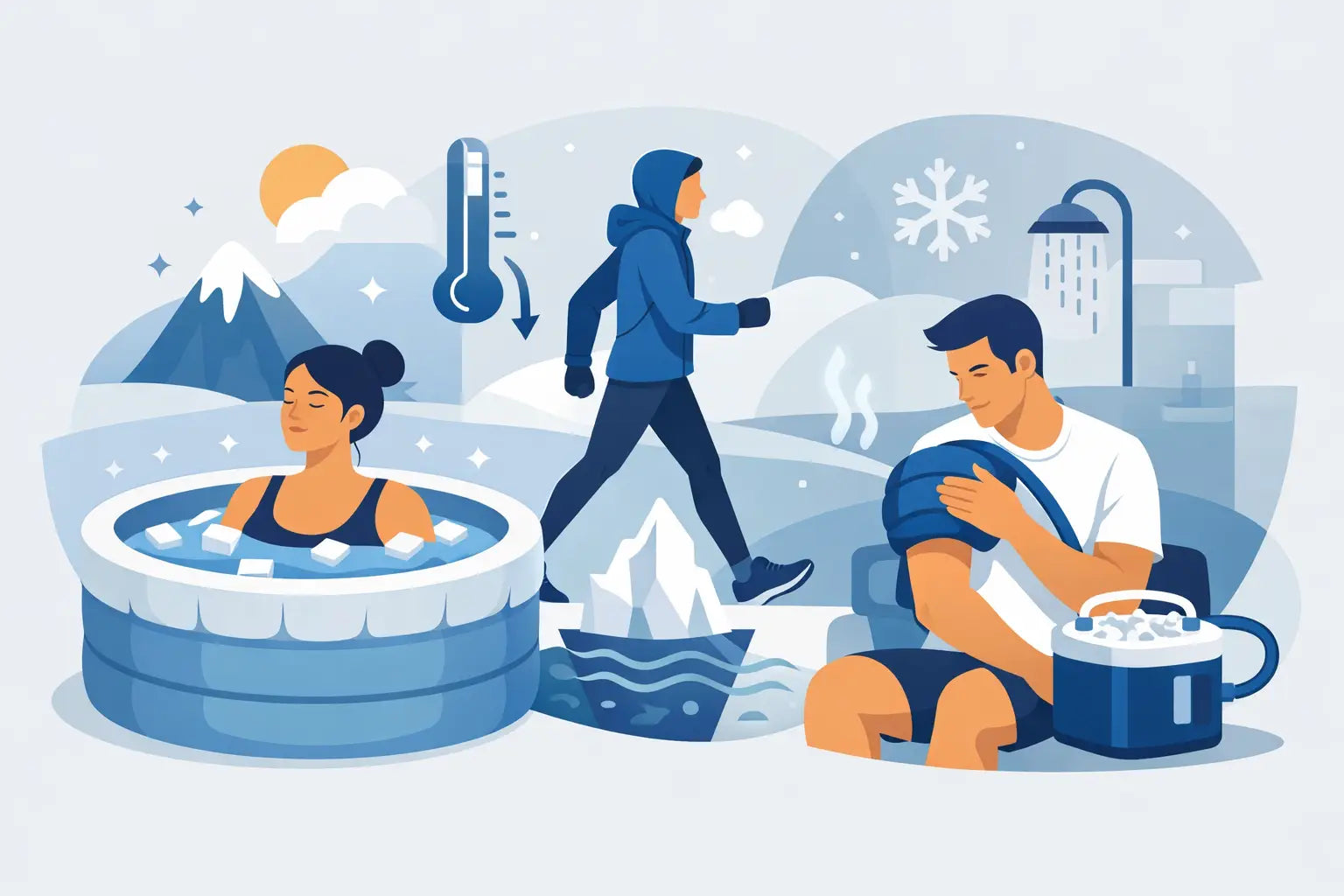 Cold Therapy Techniques That Actually Fit Life