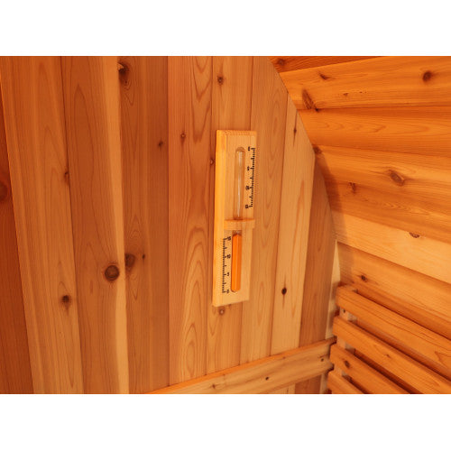 Oasis 2-4 Person Traditional Canopy Barrel Sauna