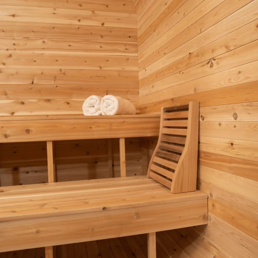 Dundalk Leisurecraft Canadian Timber Luna Traditional Outdoor Sauna