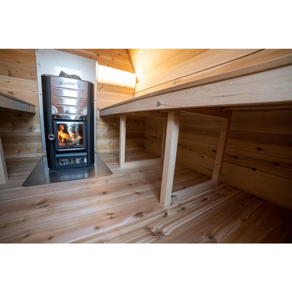 Dundalk Leisurecraft Canadian Timber MiniPod Traditional Outdoor Sauna