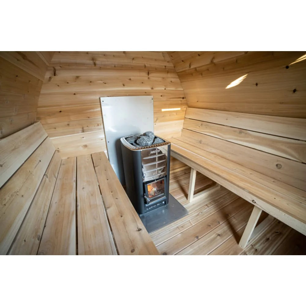 Dundalk Leisurecraft Canadian Timber MiniPod Traditional Outdoor Sauna