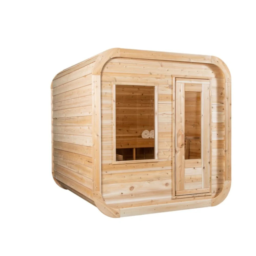 Dundalk Leisurecraft Canadian Timber Luna Traditional Outdoor Sauna