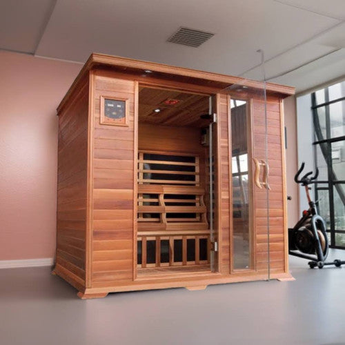 SunRay Savannah 3-Person Indoor Infrared Cedar Sauna