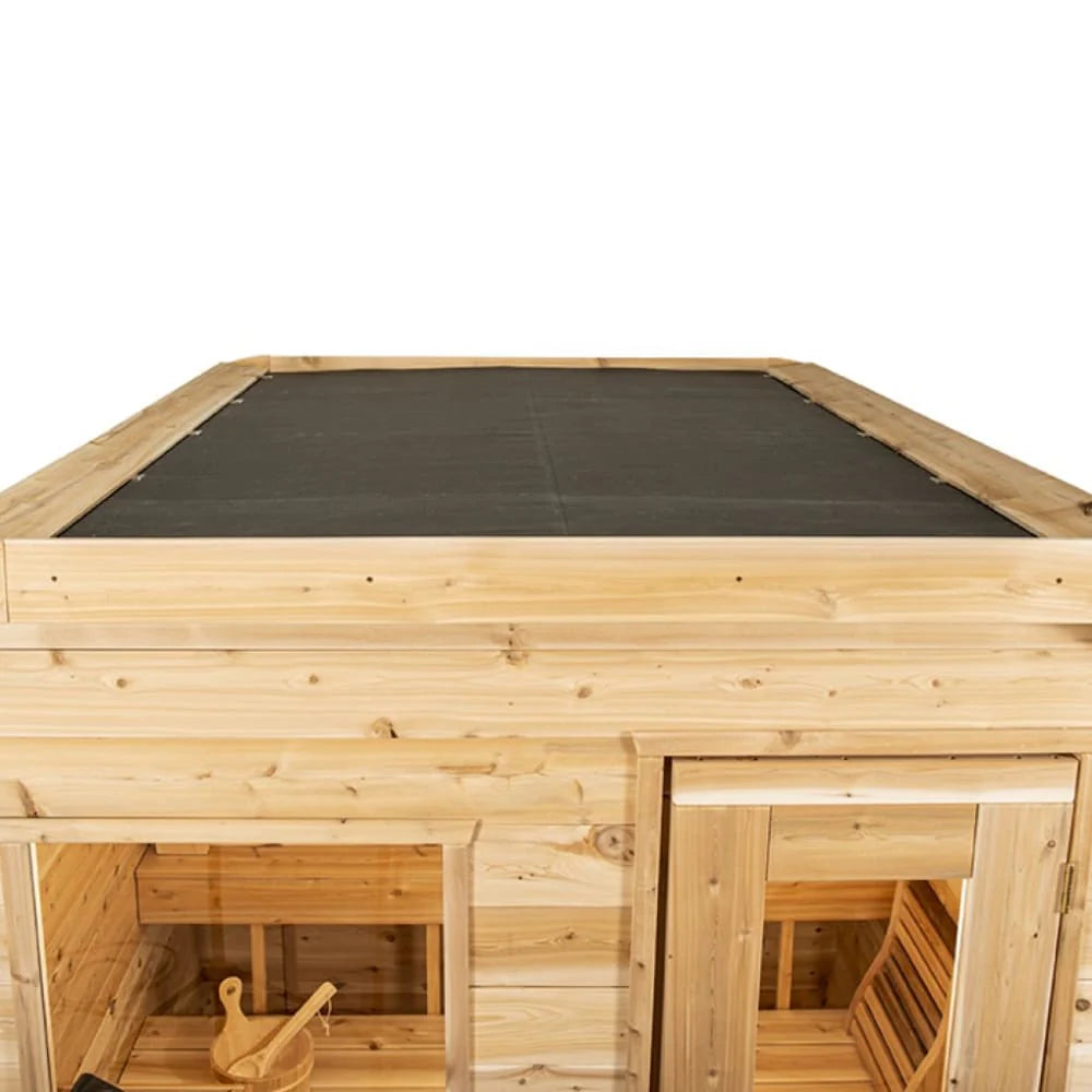 Dundalk Leisurecraft Canadian Timber Luna Traditional Outdoor Sauna