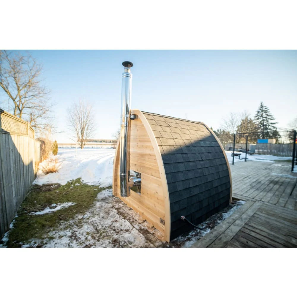 Dundalk Leisurecraft Canadian Timber MiniPod Traditional Outdoor Sauna