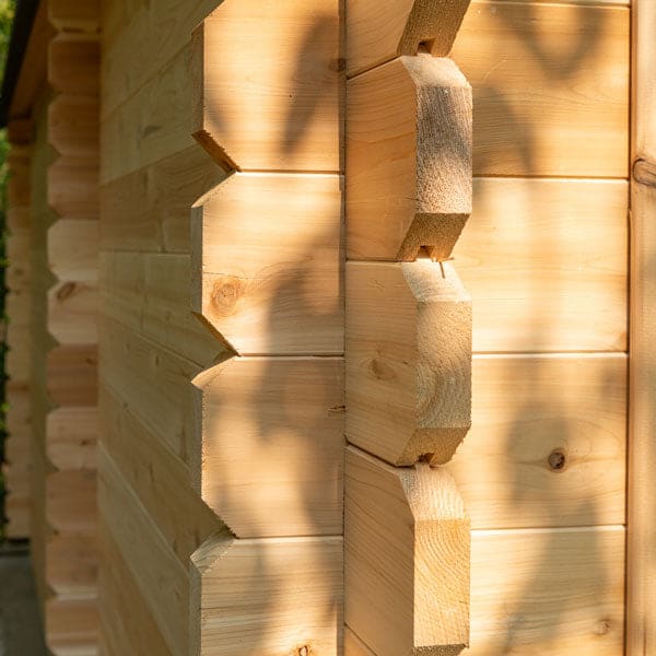 Dundalk Leisurecraft Canadian Timber Georgian Cabin Sauna + Changeroom
