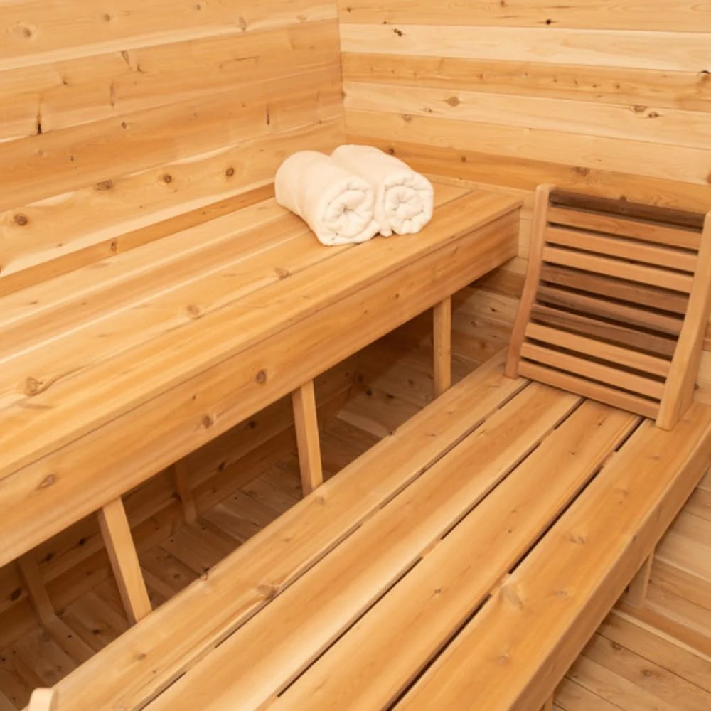 Dundalk Leisurecraft Canadian Timber Luna Traditional Outdoor Sauna