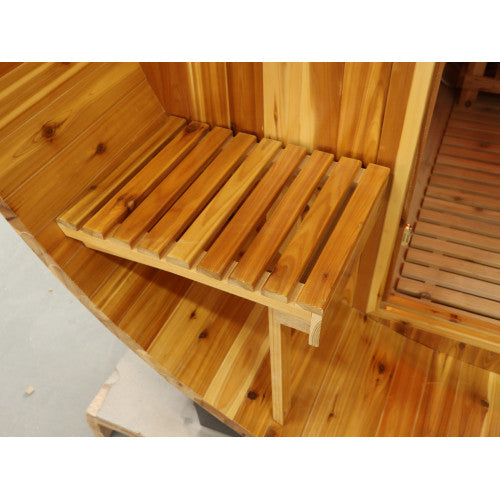 Oasis 2-4 Person Traditional Canopy Barrel Sauna