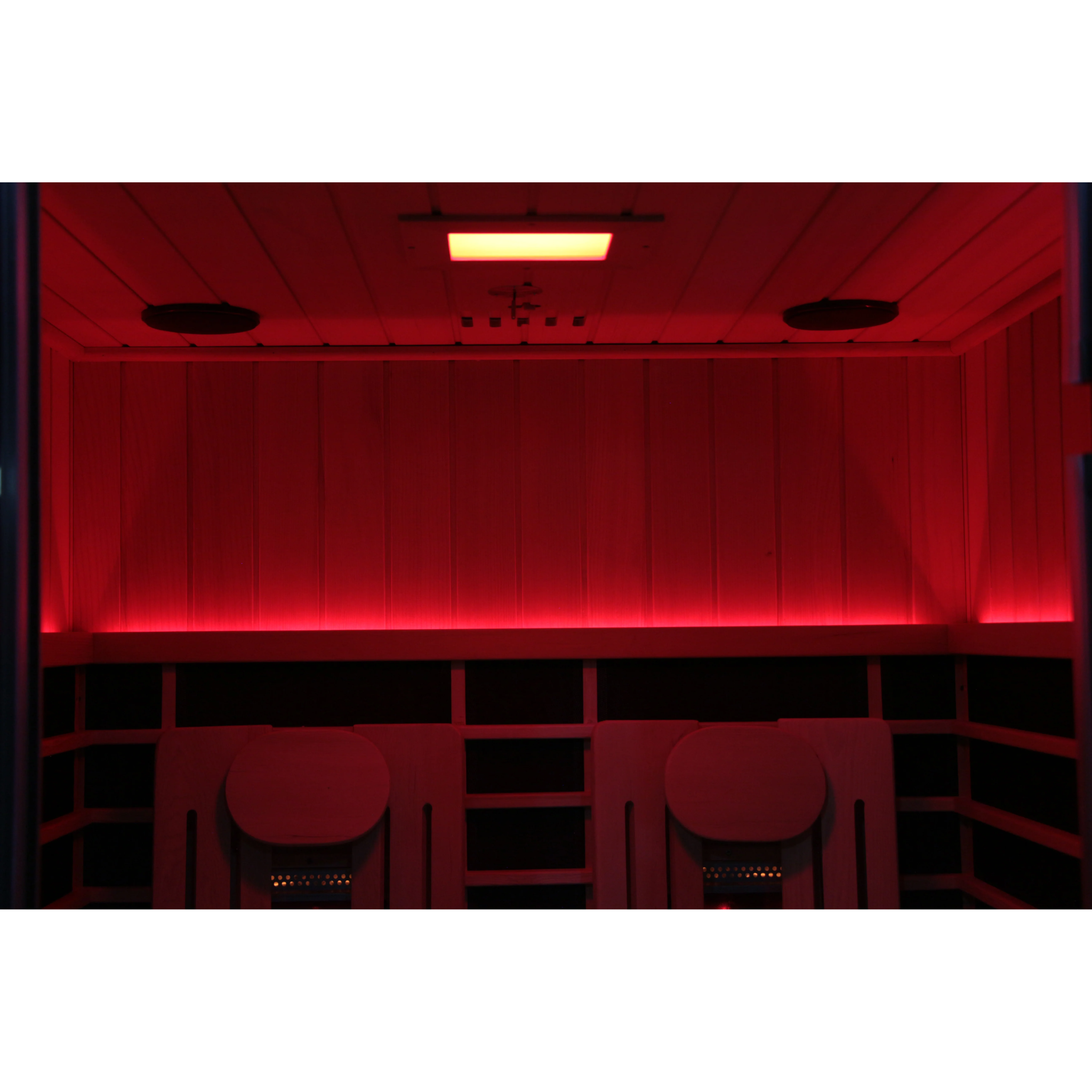 Sun Home Eclipse™ 2-Person Red Light & Infrared Sauna