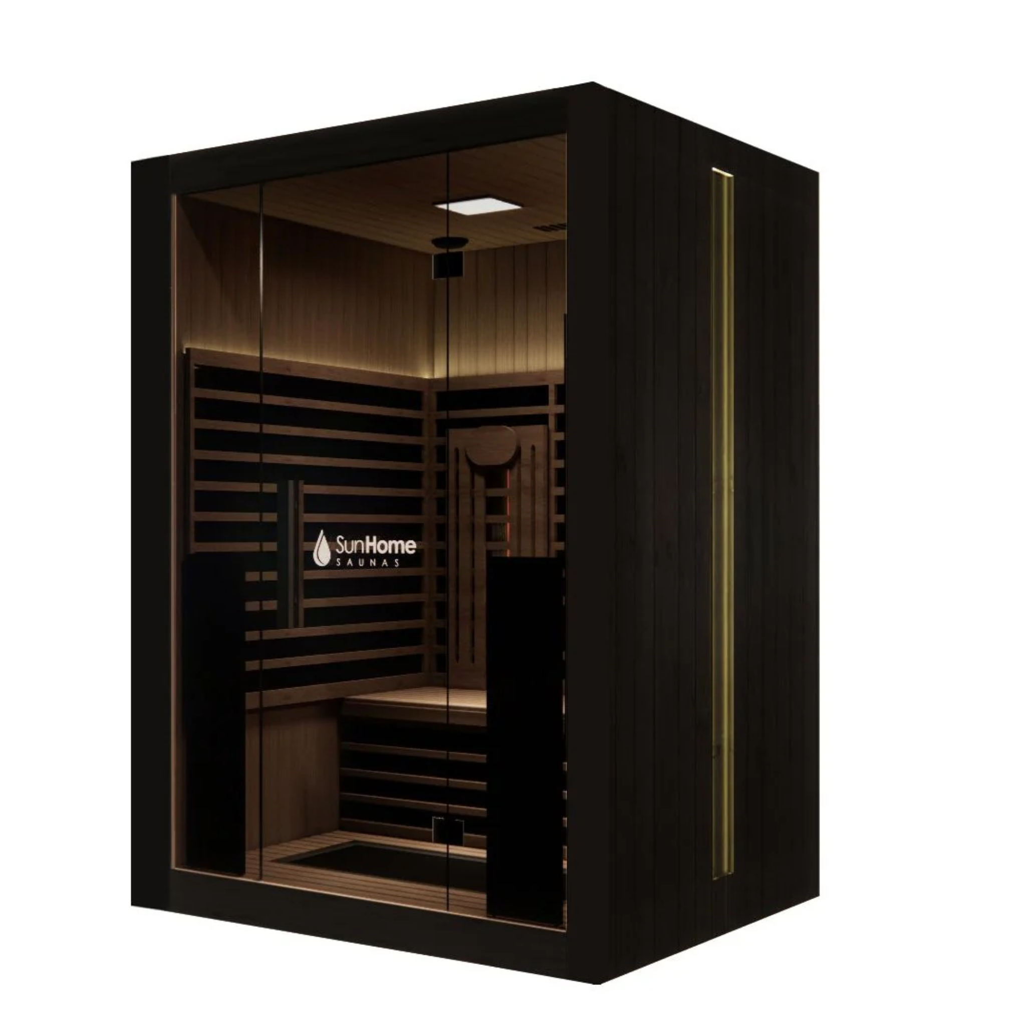 Sun Home Eclipse™ 2-Person Red Light & Infrared Sauna
