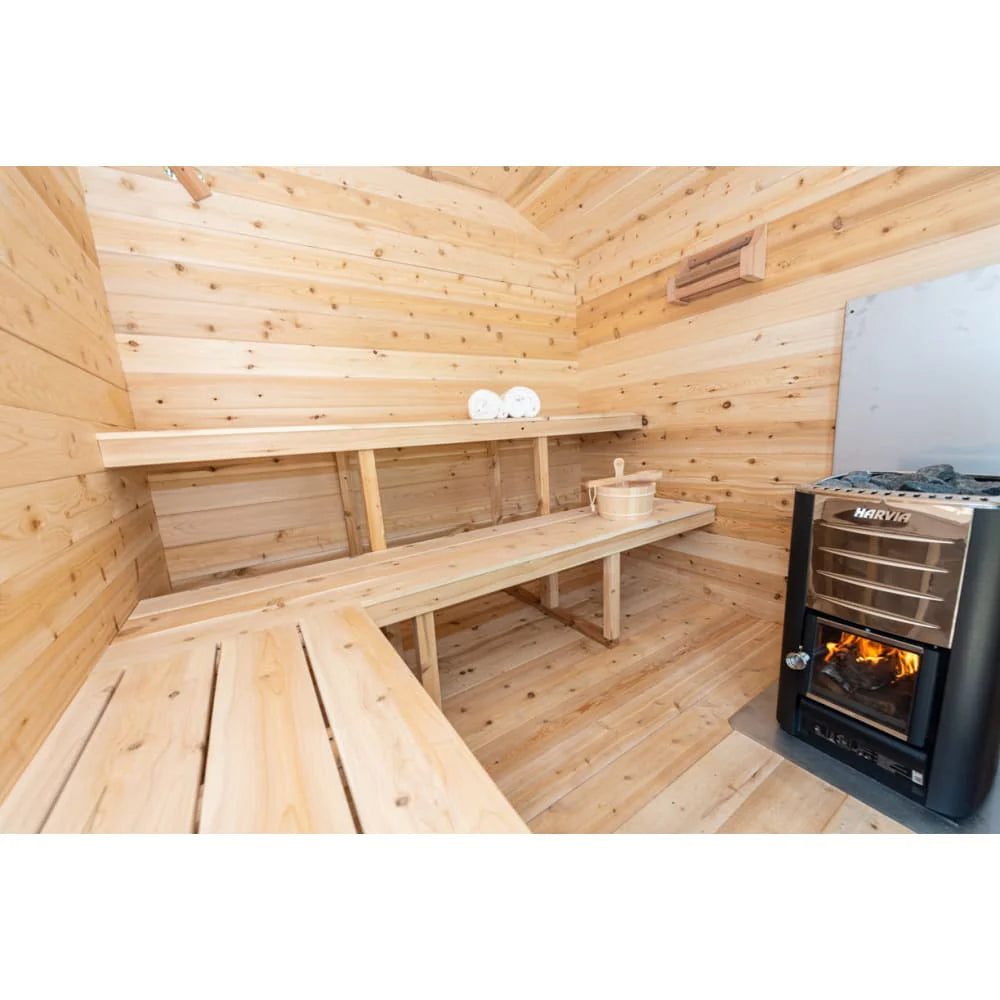 Dundalk Leisurecraft Canadian Timber Georgian Outdoor Cabin Sauna
