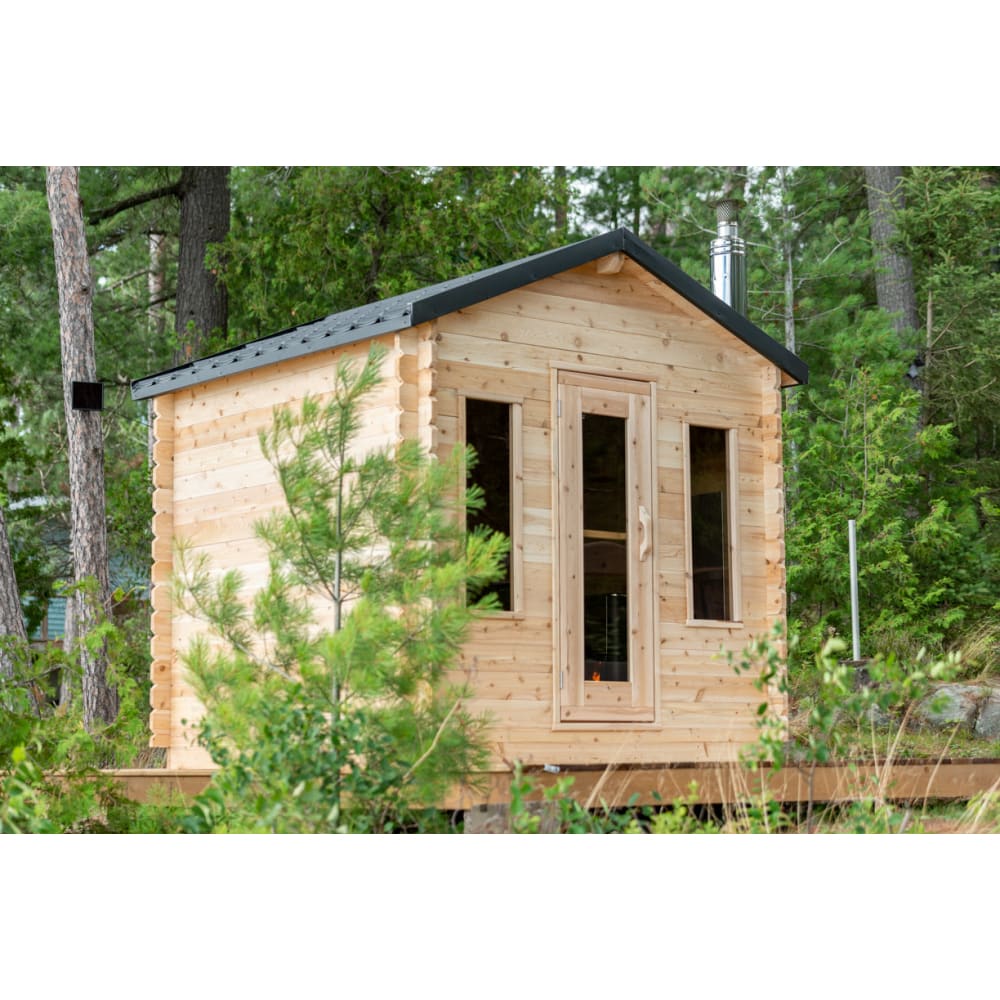 Dundalk Leisurecraft Canadian Timber Georgian Outdoor Cabin Sauna