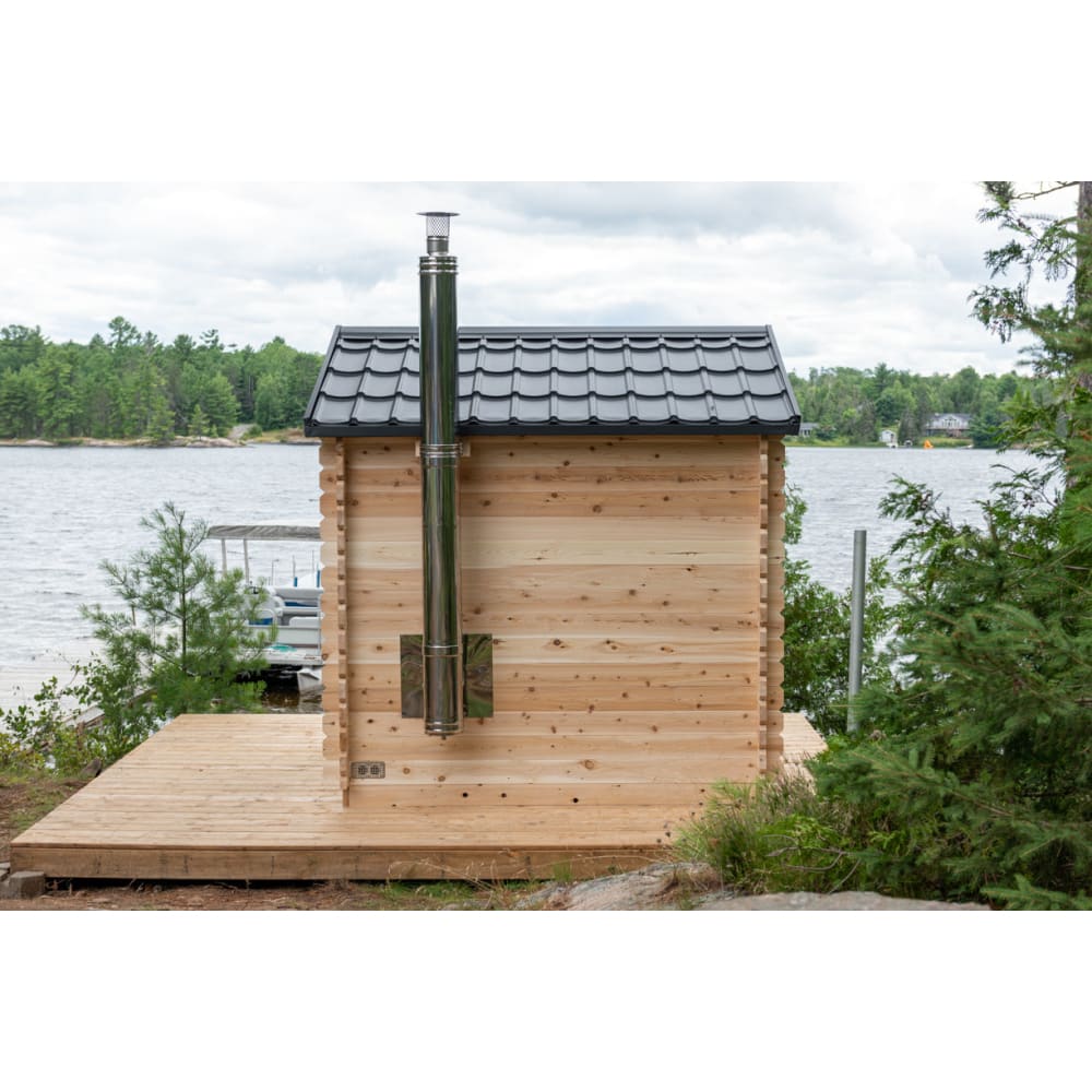 Dundalk Leisurecraft Canadian Timber Georgian Outdoor Cabin Sauna