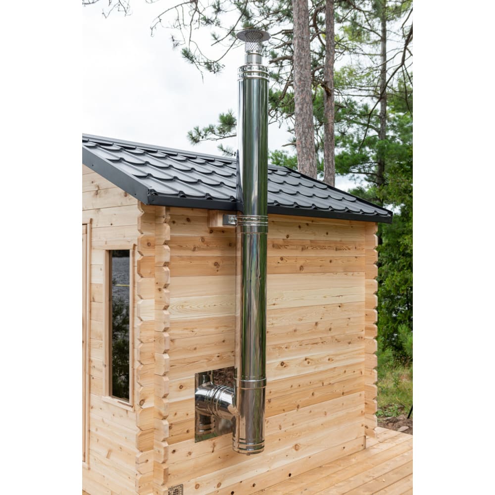 Dundalk Leisurecraft Canadian Timber Georgian Outdoor Cabin Sauna