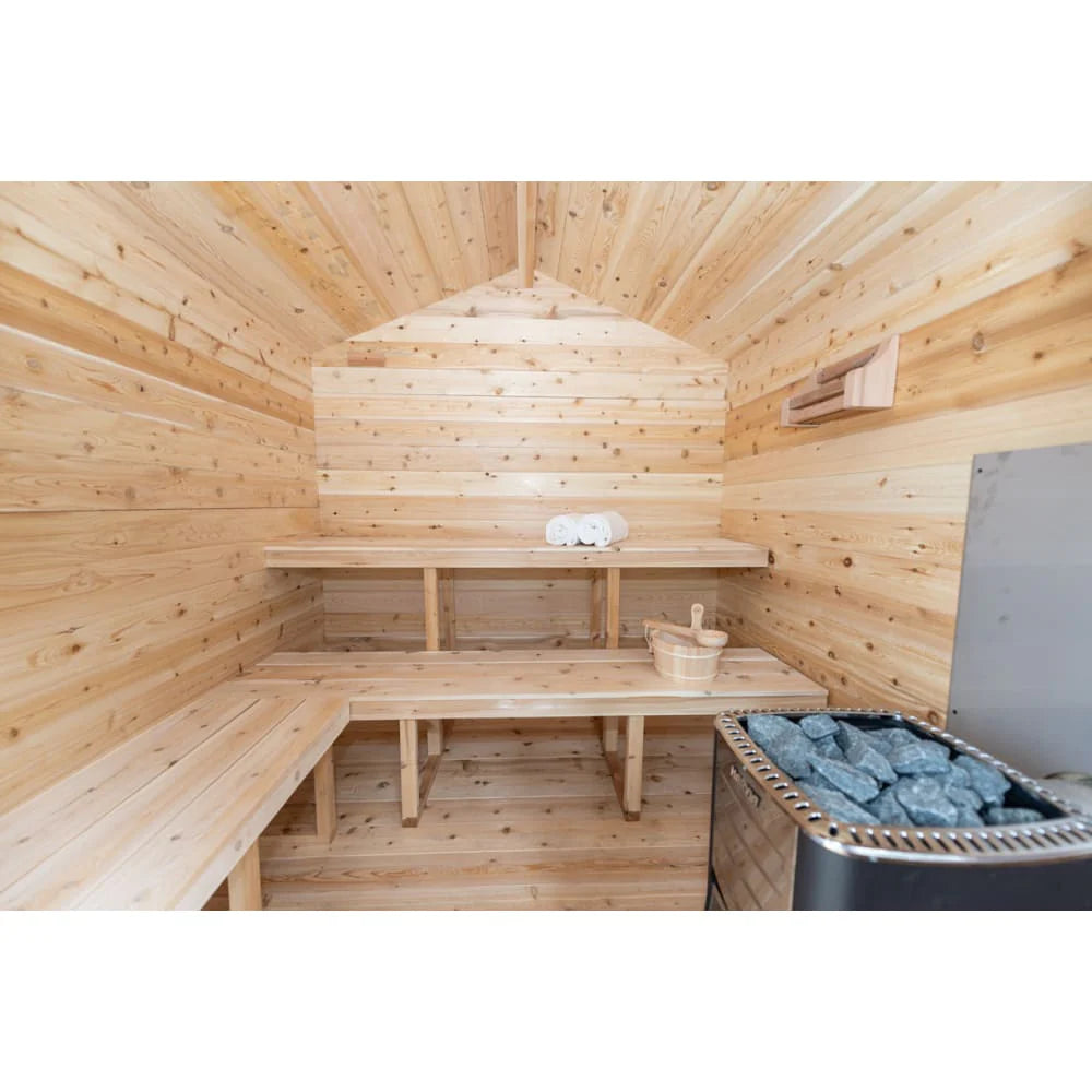 Dundalk Leisurecraft Canadian Timber Georgian Outdoor Cabin Sauna