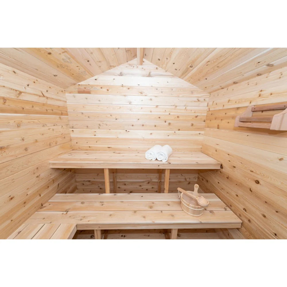 Dundalk Leisurecraft Canadian Timber Georgian Outdoor Cabin Sauna