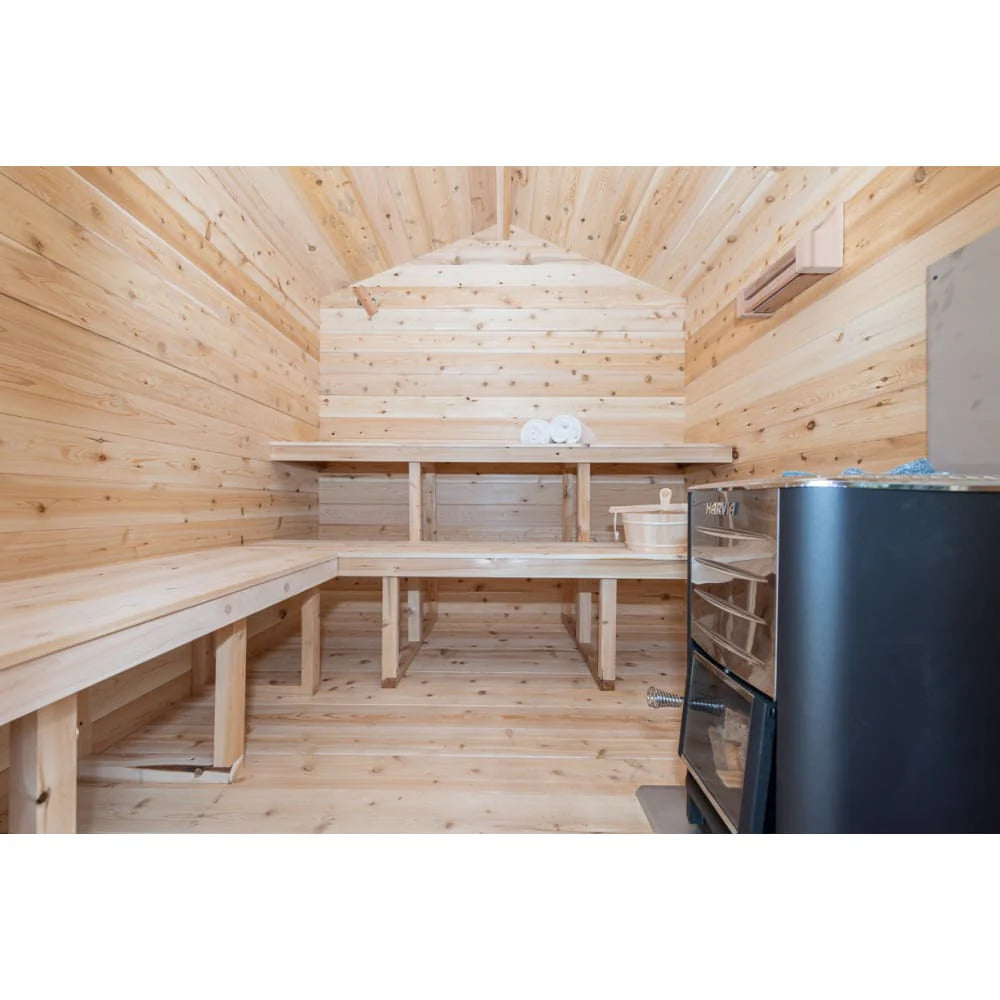 Dundalk Leisurecraft Canadian Timber Georgian Outdoor Cabin Sauna