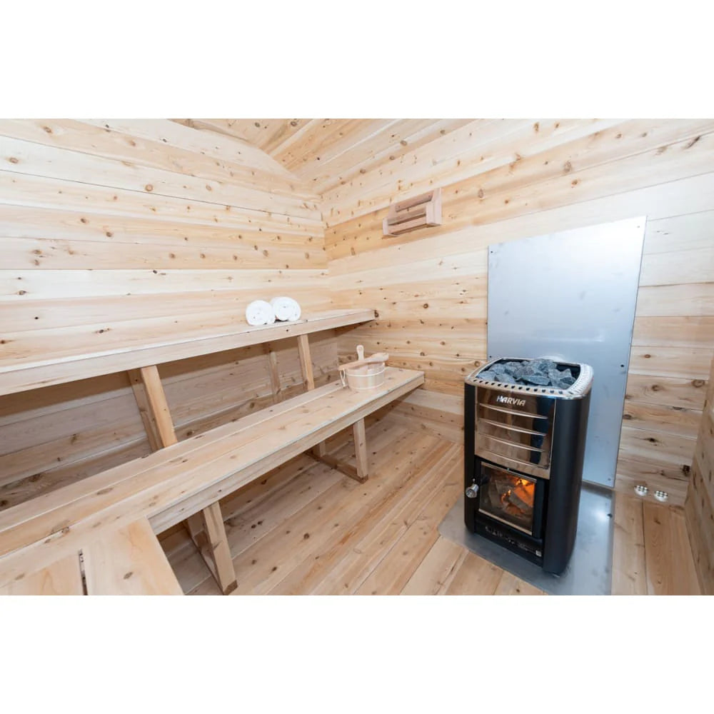 Dundalk Leisurecraft Canadian Timber Georgian Outdoor Cabin Sauna
