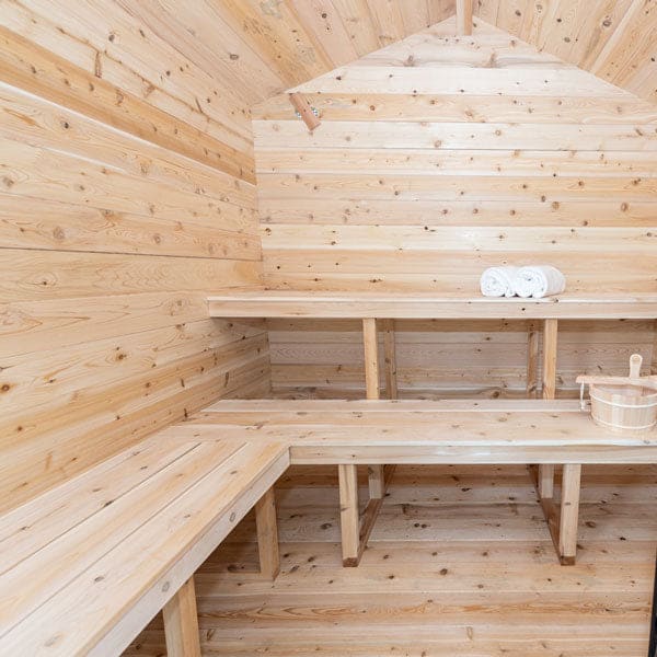Dundalk Leisurecraft Canadian Timber Georgian Outdoor Cabin Sauna