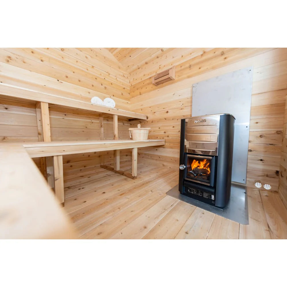 Dundalk Leisurecraft Canadian Timber Georgian Outdoor Cabin Sauna