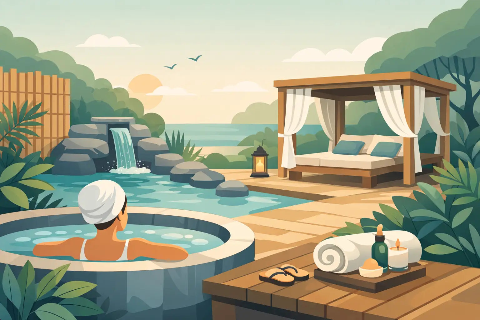 How to Create a Backyard Spa Retreat