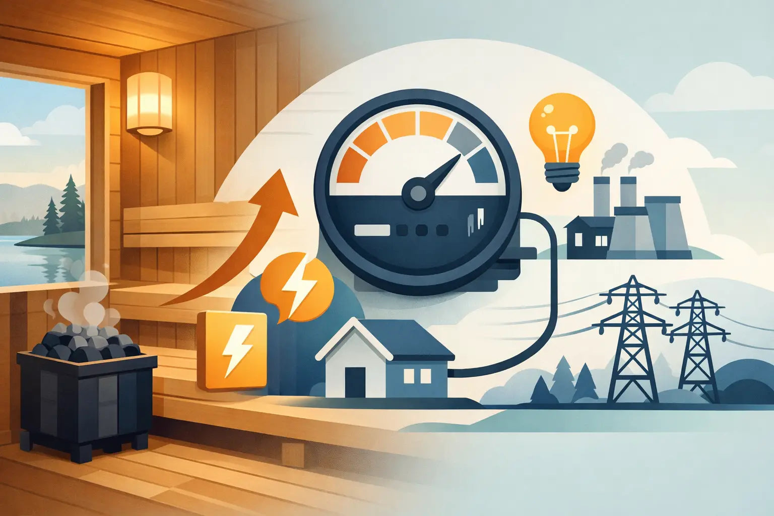 How Much Electricity Does a Sauna Use?