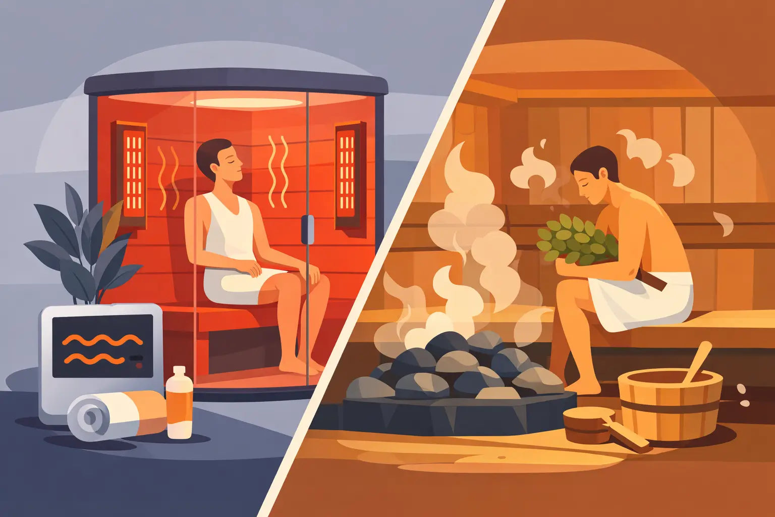 Infrared Sauna vs Traditional Sauna