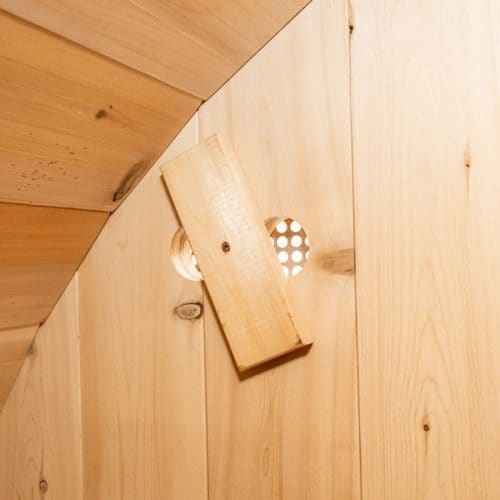 Dundalk Leisurecraft Canadian Timber Harmony Outdoor Barrel Sauna