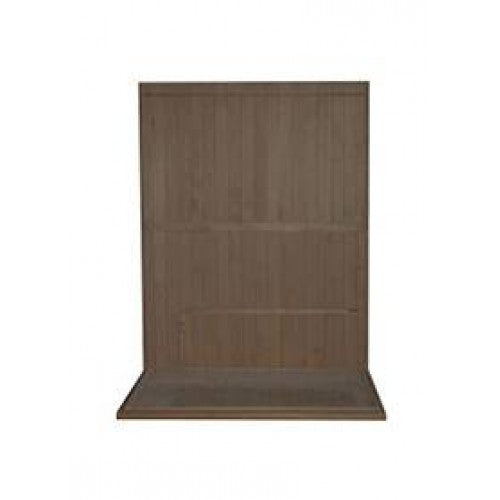 SunRay Eagle 2 Person Outdoor Traditional Wet/Dry Sauna with Harvia Heater