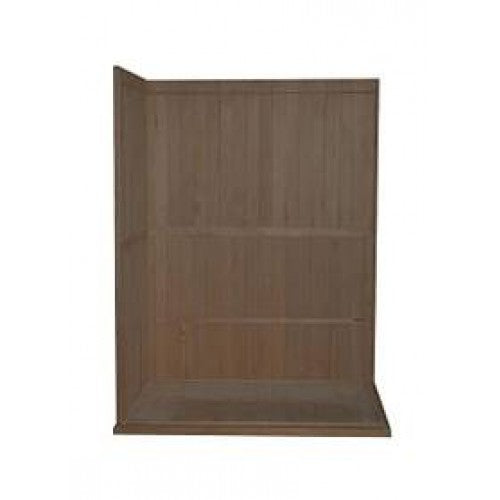 SunRay Eagle 2 Person Outdoor Traditional Wet/Dry Sauna with Harvia Heater