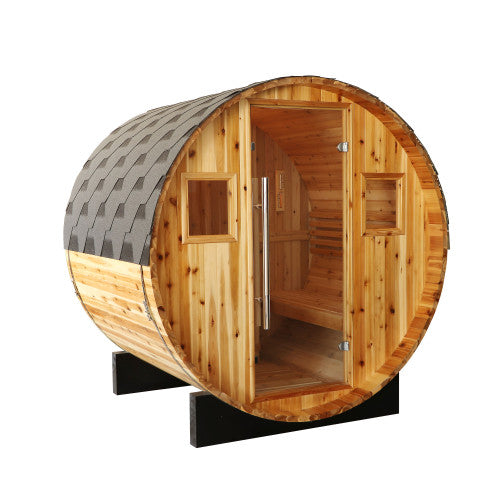 Oasis 2-4 Person Traditional Canopy Barrel Sauna