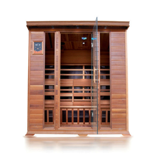 SunRay Sequoia 4-Person Indoor Infrared Cedar Sauna