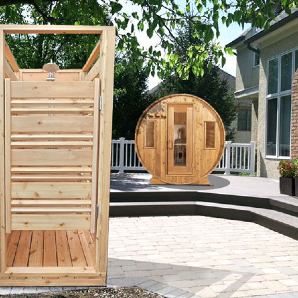Dundalk LeisureCraft Cloudburst Outdoor Shower