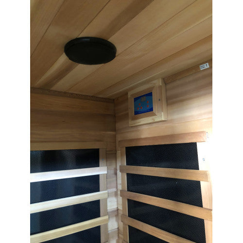 SunRay Savannah 3-Person Indoor Infrared Cedar Sauna