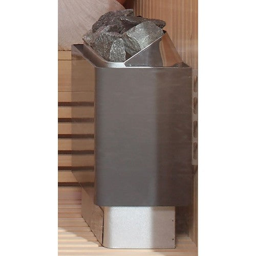 SunRay Westlake 3-Person Luxury Indoor Traditional Sauna with 4.5kW Harvia Heater