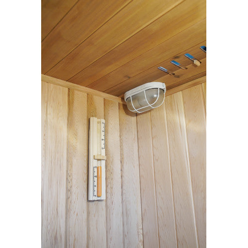 SunRay Ashton 1-2 Person Indoor Traditional Sauna Harvia Heater