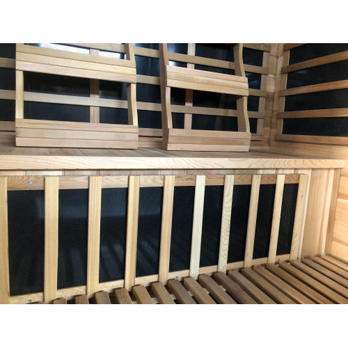 SunRay Savannah 3-Person Indoor Infrared Cedar Sauna
