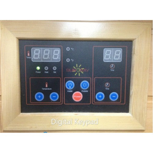 SunRay Grandby 300D 3-Person Outdoor Infrared Sauna