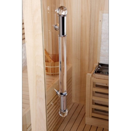 SunRay Westlake 3-Person Luxury Indoor Traditional Sauna with 4.5kW Harvia Heater