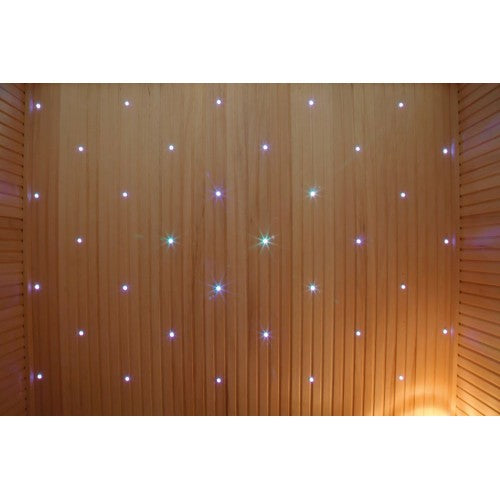 SunRay Westlake 3-Person Luxury Indoor Traditional Sauna with 4.5kW Harvia Heater