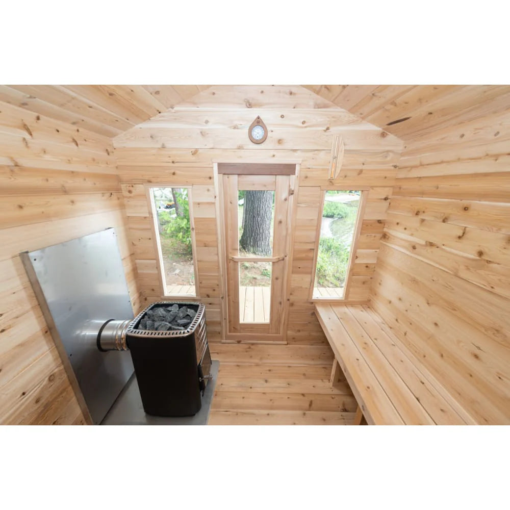 Dundalk Leisurecraft Canadian Timber Georgian Outdoor Cabin Sauna